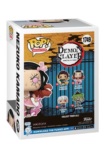 Demon Slayer: Kimetsu no Yaiba POP! Animation Vinyl Figures Nezuko(Demon Form) 9 cm