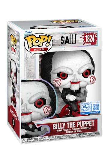 Saw POP! Plus Vinyl Figure Billy on Tricycle Exclusive Edition 9 cm