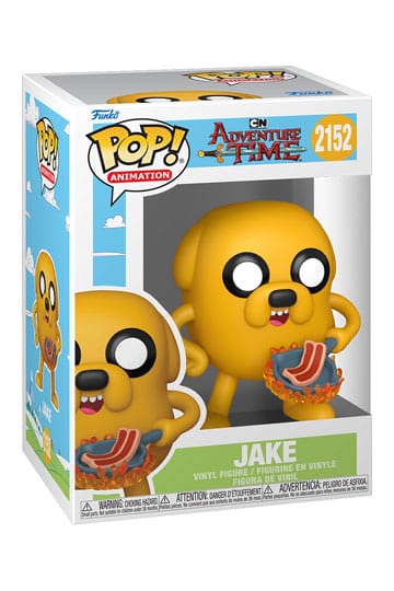 Adventure Time POP! Animation Vinyl Figure Jake with Bacon Pancakes 9 cm