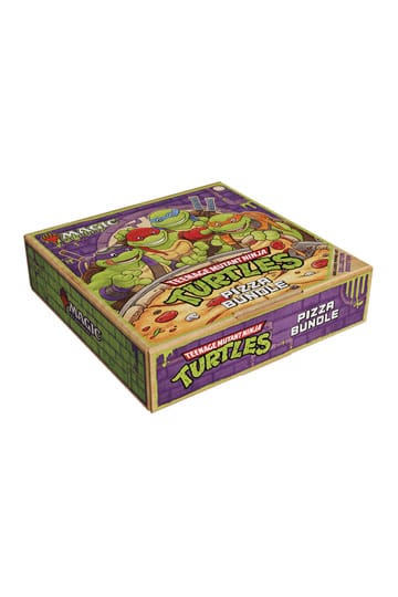 Magic the Gathering Teenage Mutant Ninja Turtles Pizza Bundle english