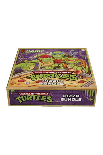 Magic the Gathering Teenage Mutant Ninja Turtles Pizza Bundle english