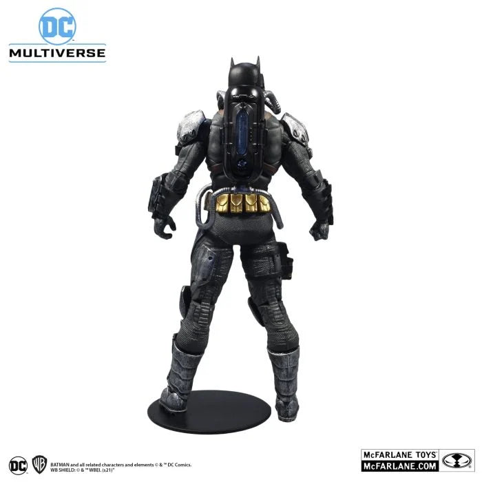 DC Multiv. Batman Hazmat Suit Gold Label Light Up Batman Symbol