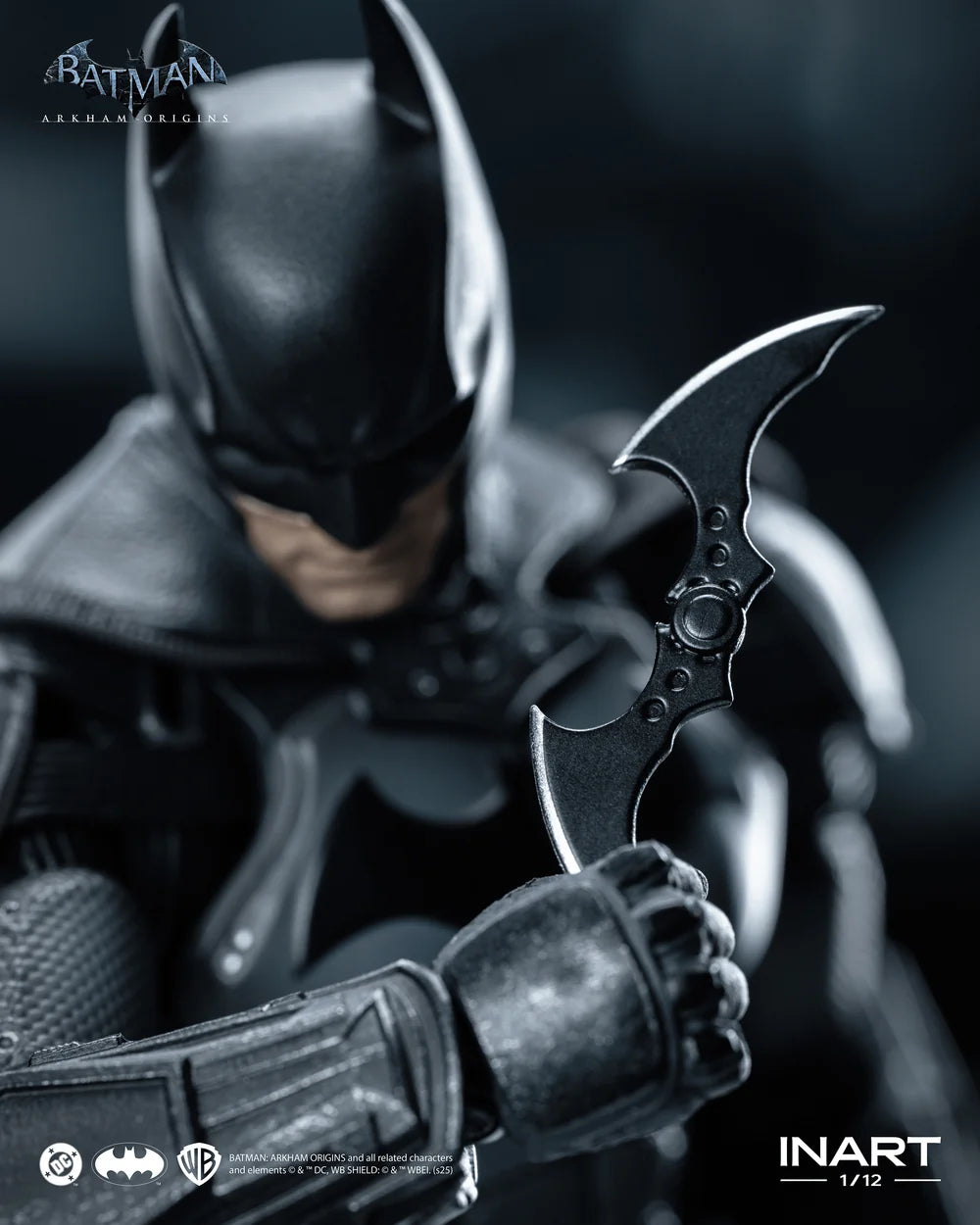 Batman: Arkham Origins Action Figure 1/12 Batman 17 cm