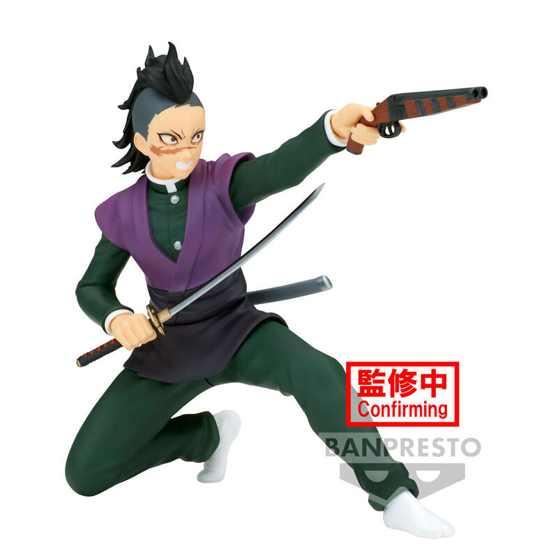 Genya Shinazugawa Vibration Stars Demon Slayer Kimetsu no Yaiba 12cm Figure