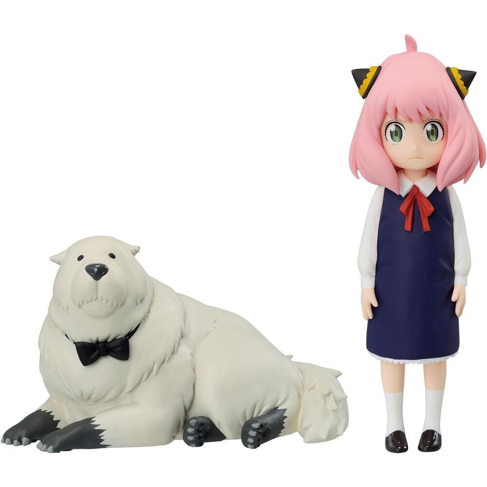 Anya Forger &amp; Bond Forger Family Photo Spy X Family 11cm Figure