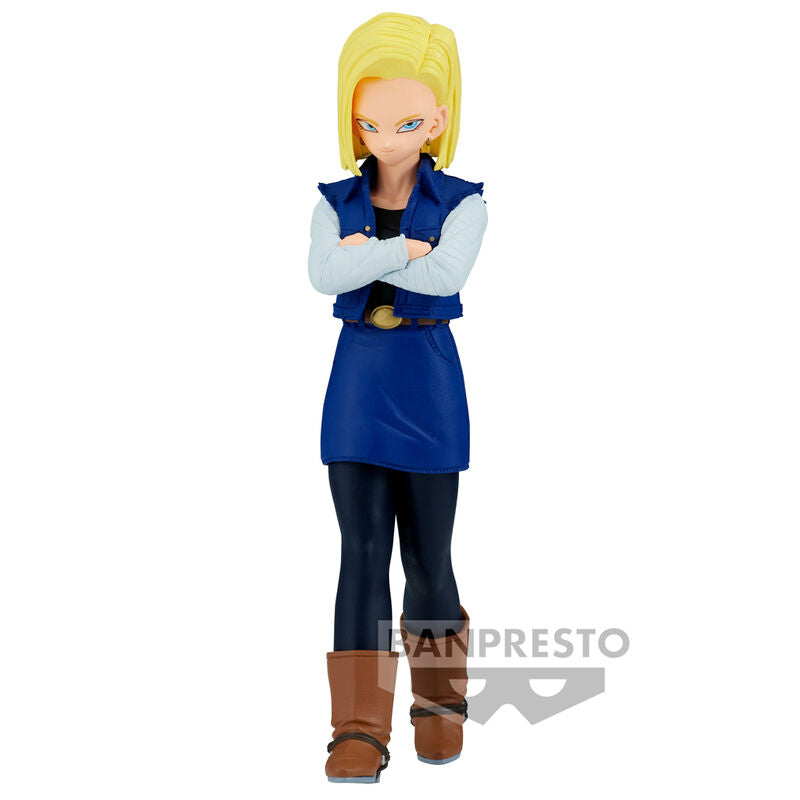 Figure Android 18 Solid Edge Work Dragon Ball Z 17cm