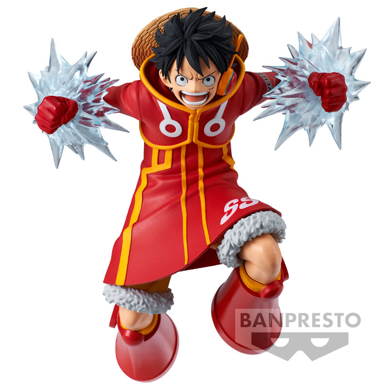 Figure Monkey D Luffy Battle Record One Piece 14cm