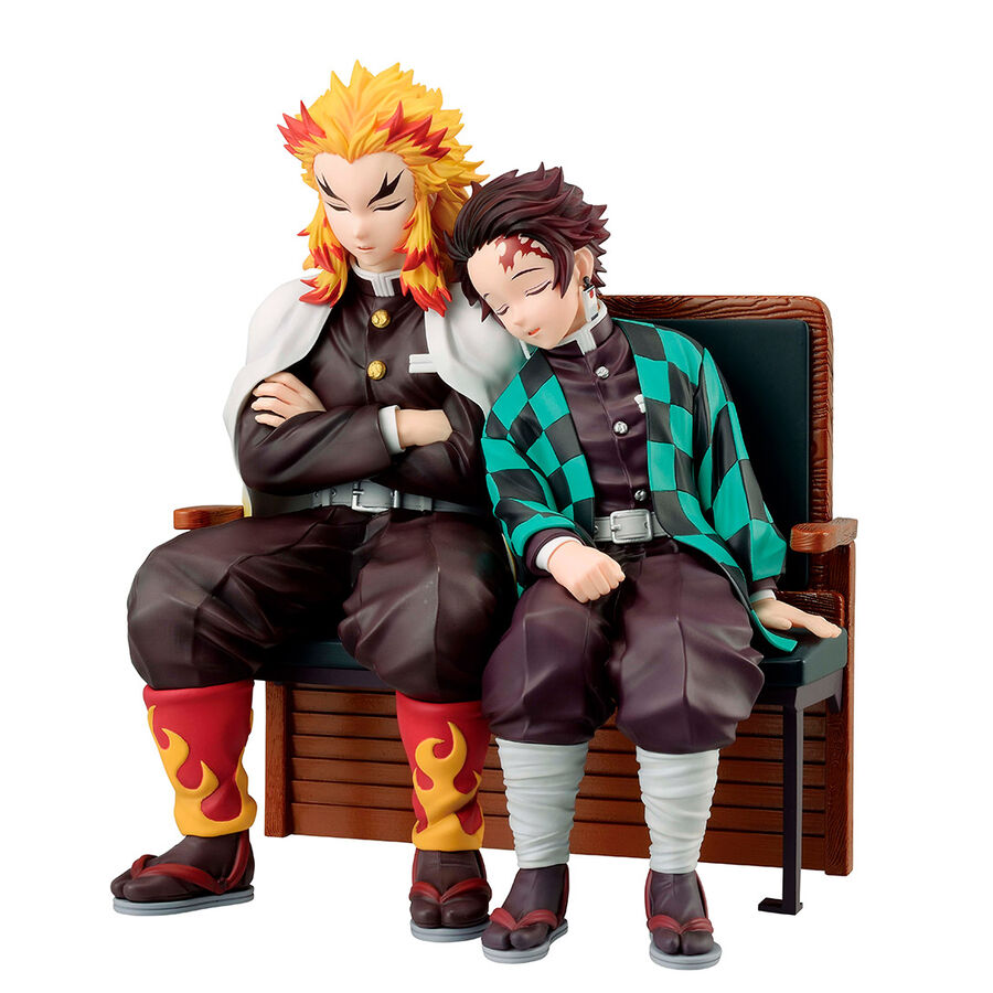 Figure Ichibansho Tanjiro Kamado & Kyojuro Rengoku Locus Demon Slayer Kimetsu no Yaiba 15cm
