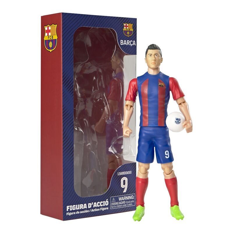 Lewandowki FC Barcelona Action Figure 20cm