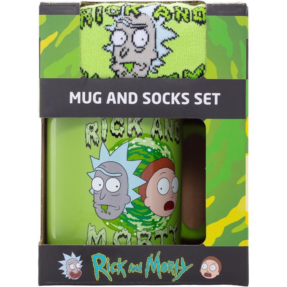 Set Taza y Calcetines Rick & Morty