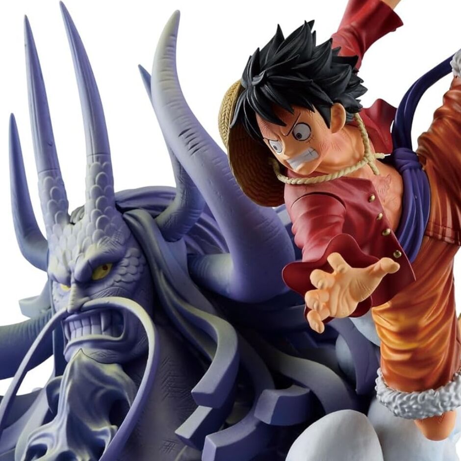 Figure D Luffy Monkey The Brush Dioramatic One Piece 20cm