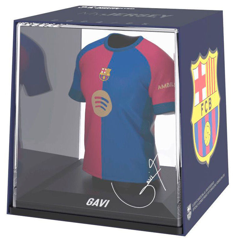 Gavi FC Barcelona Mini T-Shirt Figure