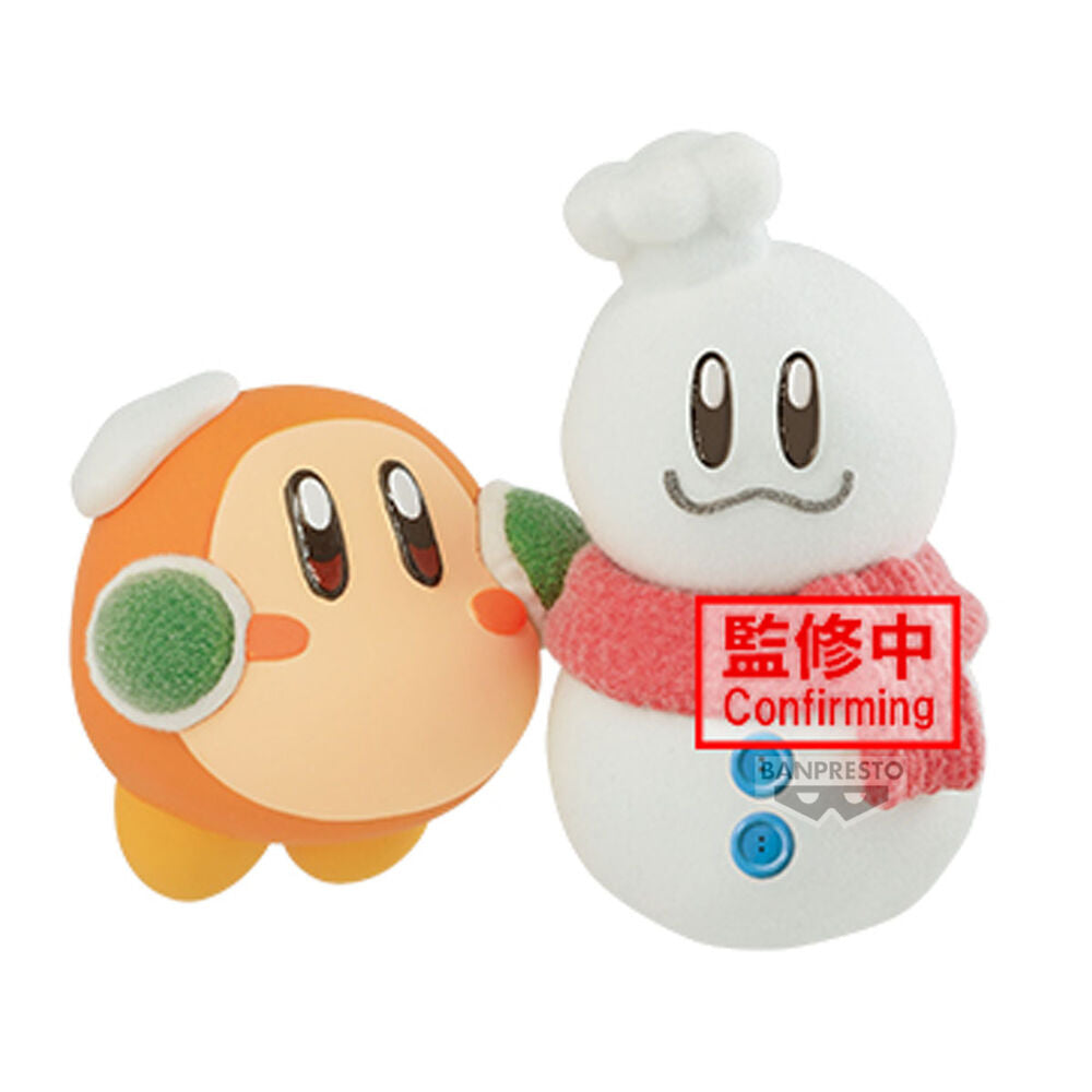 Figura Waddle Dee Play in the Snow Fluffy Puffy Mine Kirby 6cm