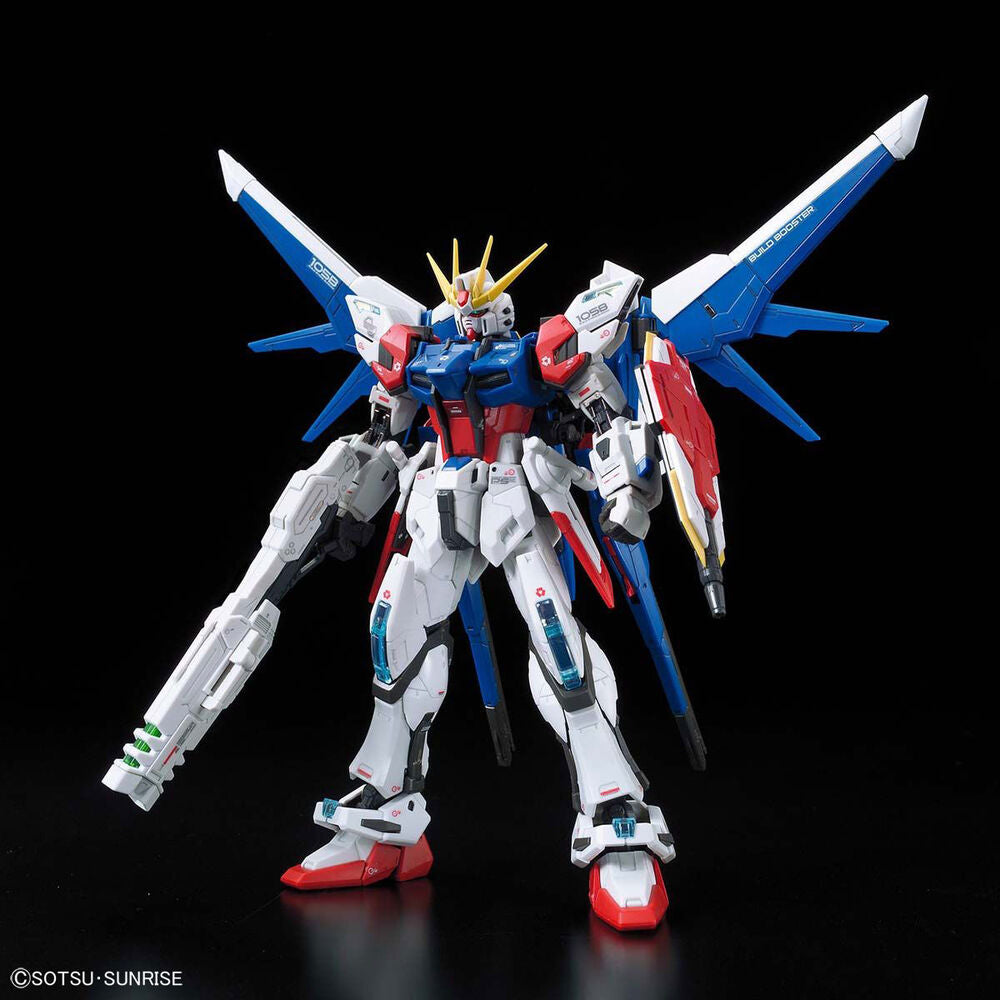 Maqueta RG 1/144 Build Strike Gundam Full Package