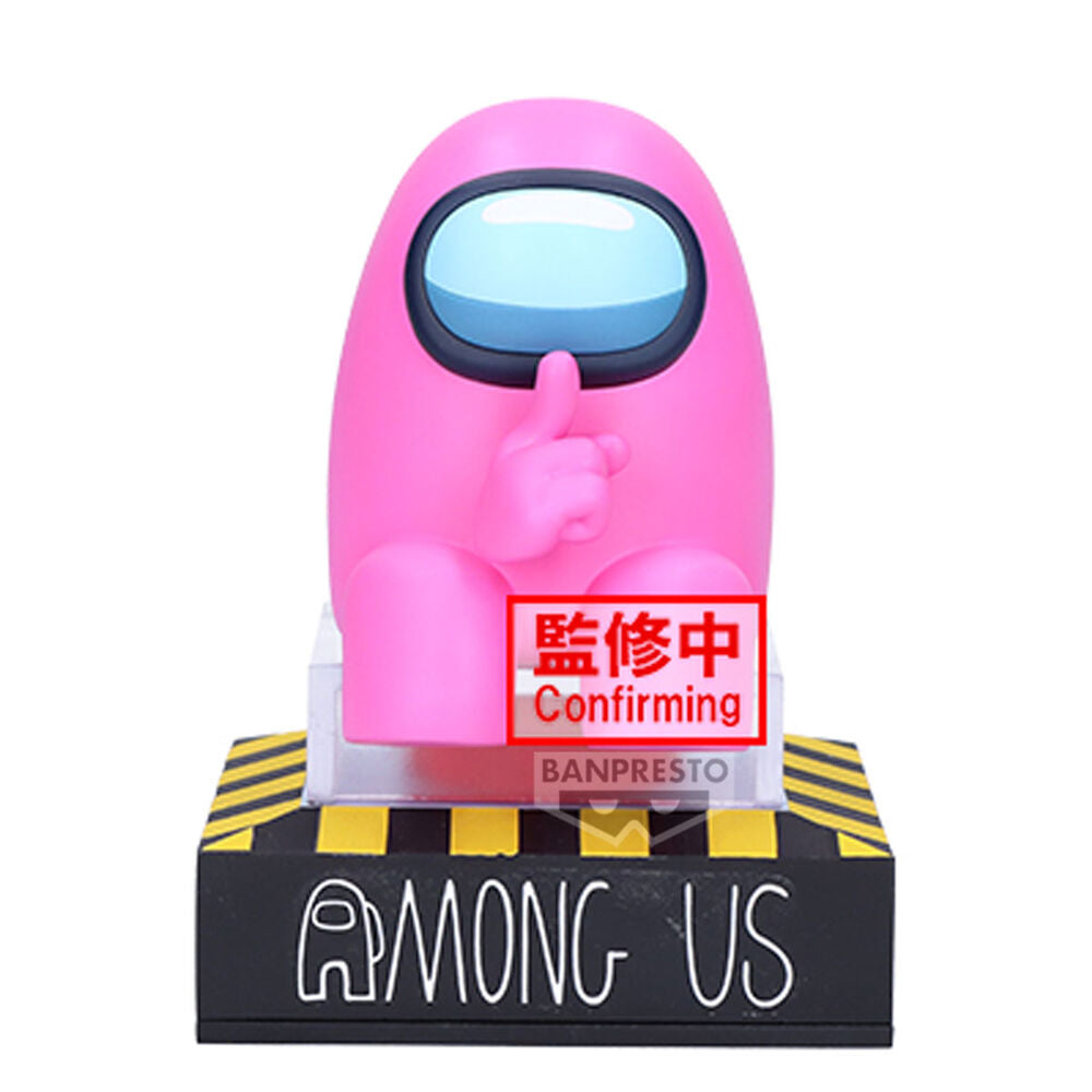 Figura Pink Monitor Top vol.1 Among Us 10cm