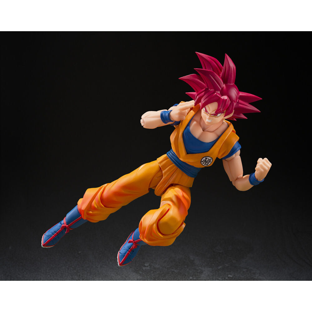 Figura S.H.Figuarts Super Saiyan God Son Goku God Aura Dragon Ball Super