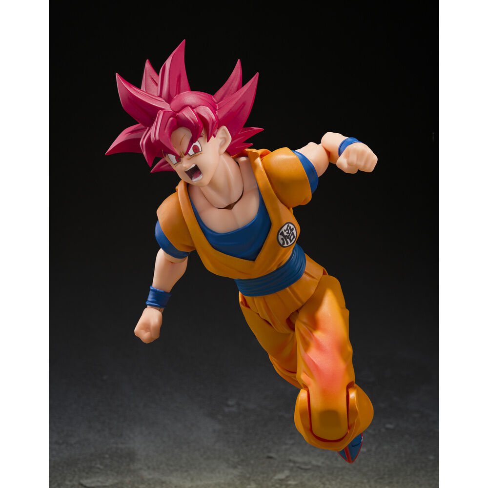 Figura S.H.Figuarts Super Saiyan God Son Goku God Aura Dragon Ball Super