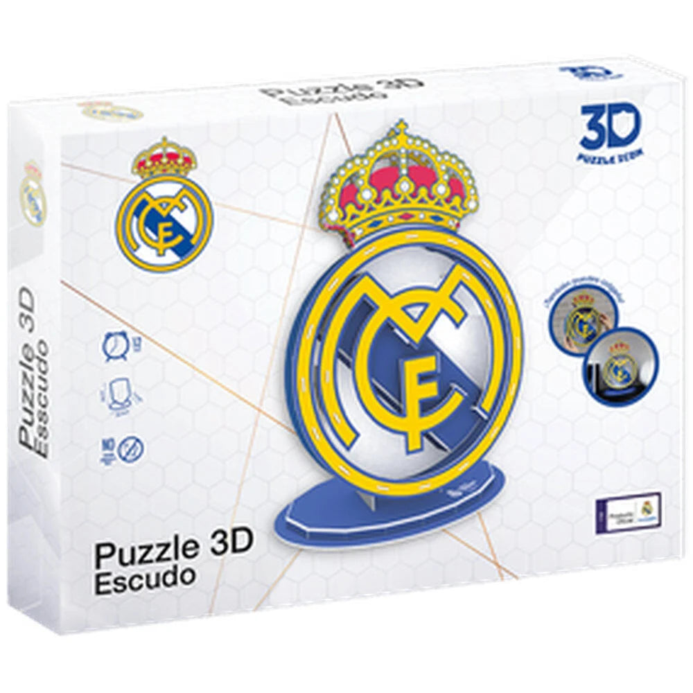 Puzzle Escudo 3D Real Madrid