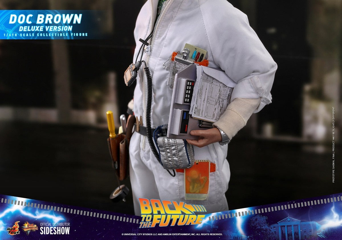 Back To The Future Movie Masterpiece Doc Brown Deluxe Ver.