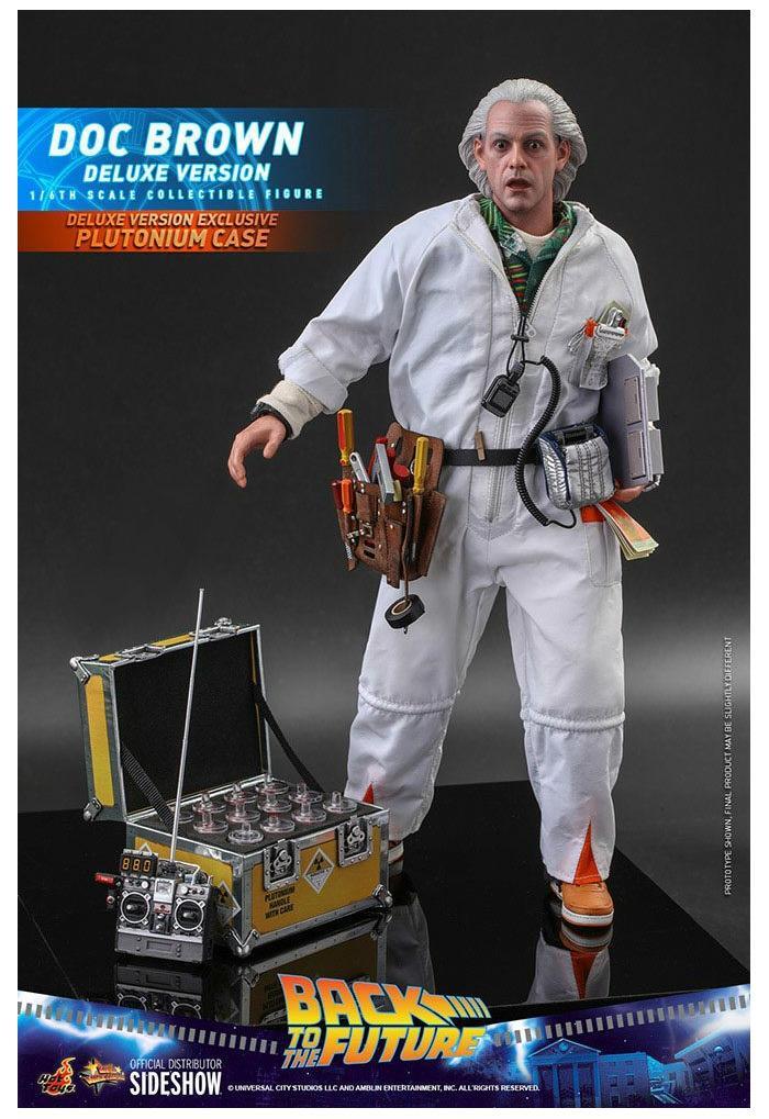 Back To The Future Movie Masterpiece Doc Brown Deluxe Ver.