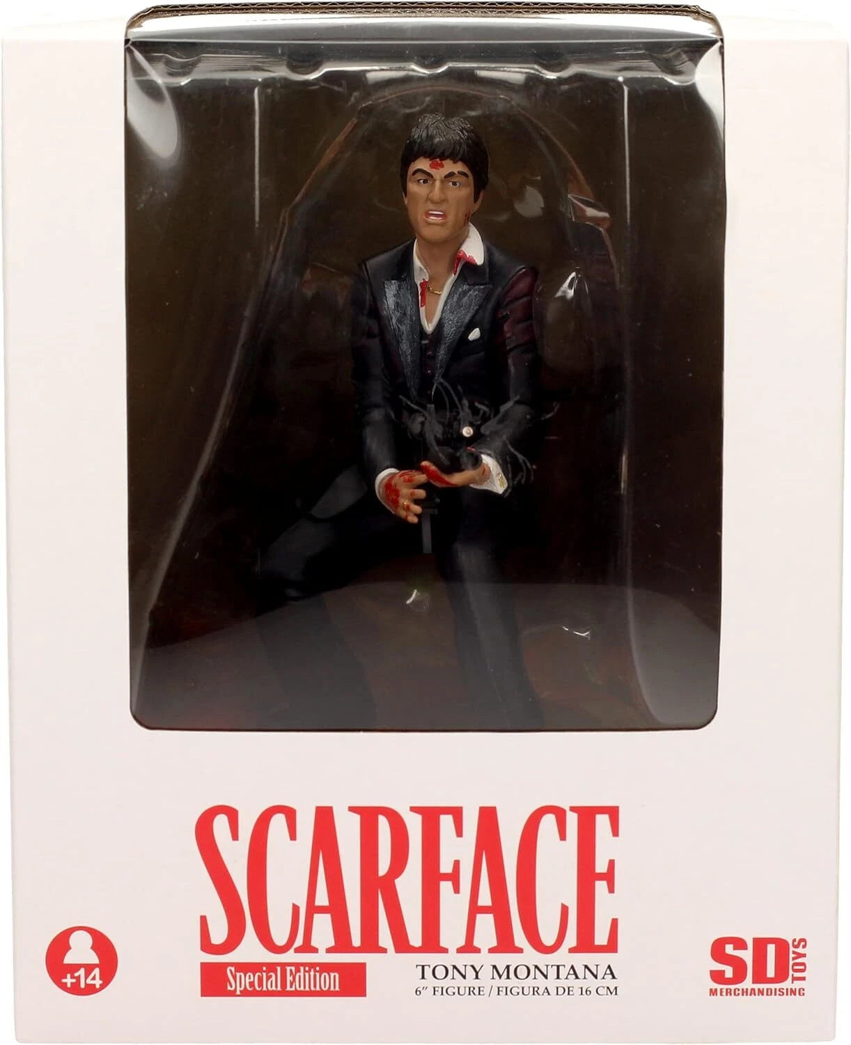 Scarface PVC Figure Tony Montana Deluxe Version 18 cm