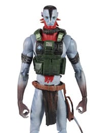 Avatar: Fire and Ash Action Figure Recom Quaritch (Ash Warrior) 18 cm