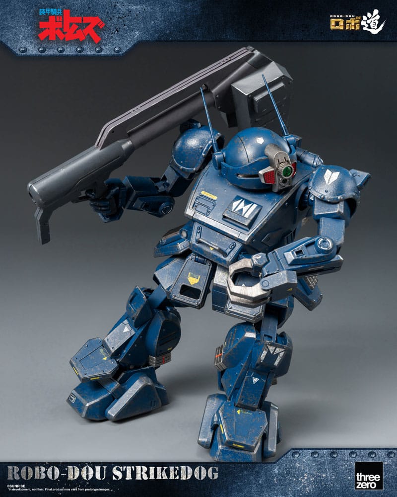 Armored Trooper Votoms Robo-Dou Action Figure Strikedog 16 cm