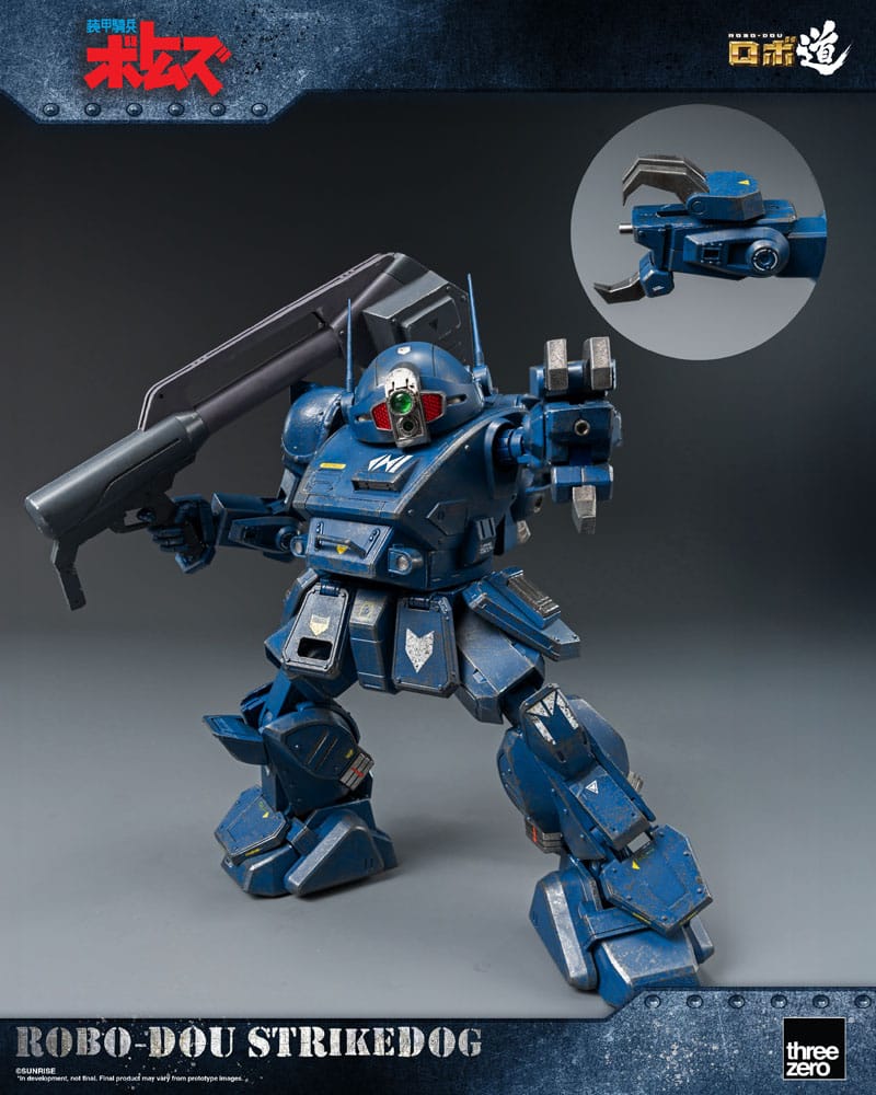 Armored Trooper Votoms Robo-Dou Action Figure Strikedog 16 cm
