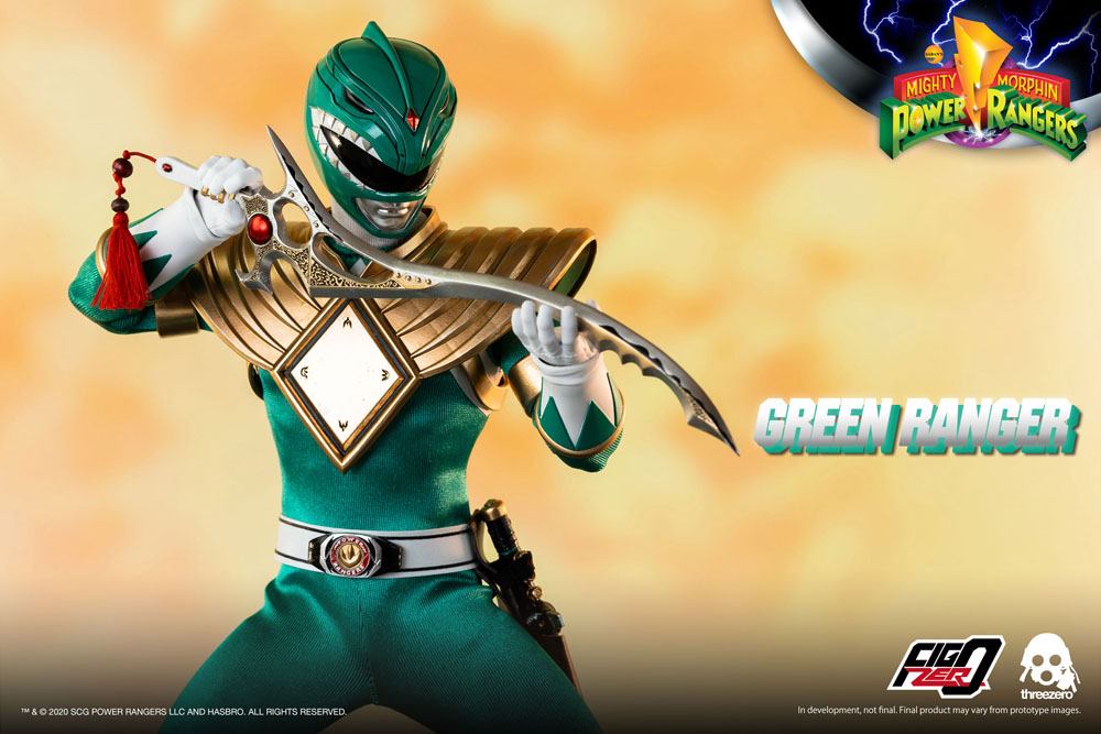 Mighty Morphin Power Rangers FigZero Action Figure 1/6 Green Ranger 30 cm