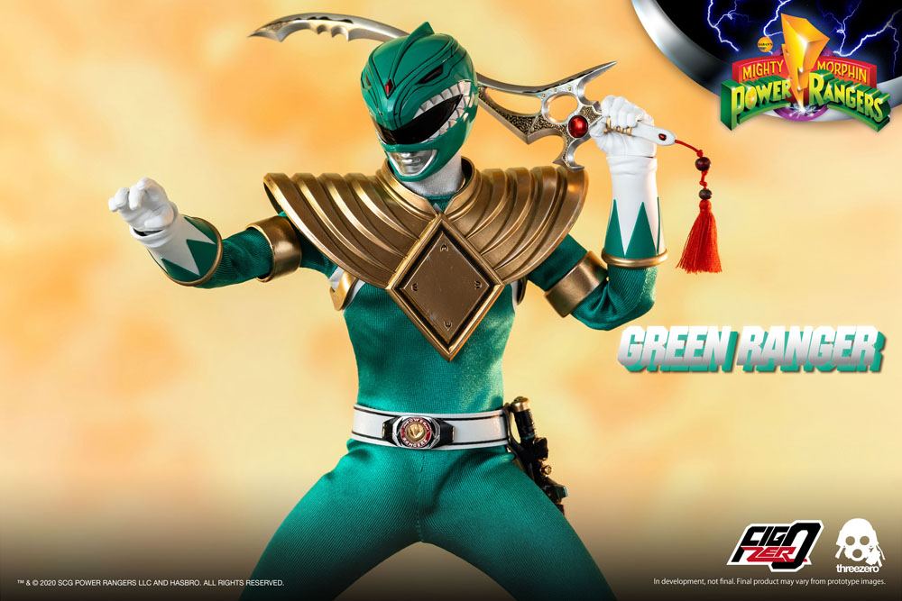 Mighty Morphin Power Rangers FigZero Action Figure 1/6 Green Ranger 30 cm
