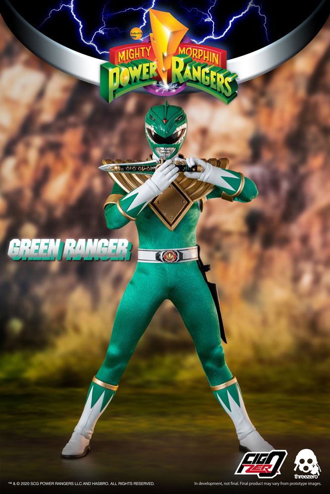 Mighty Morphin Power Rangers FigZero Action Figure 1/6 Green Ranger 30 cm