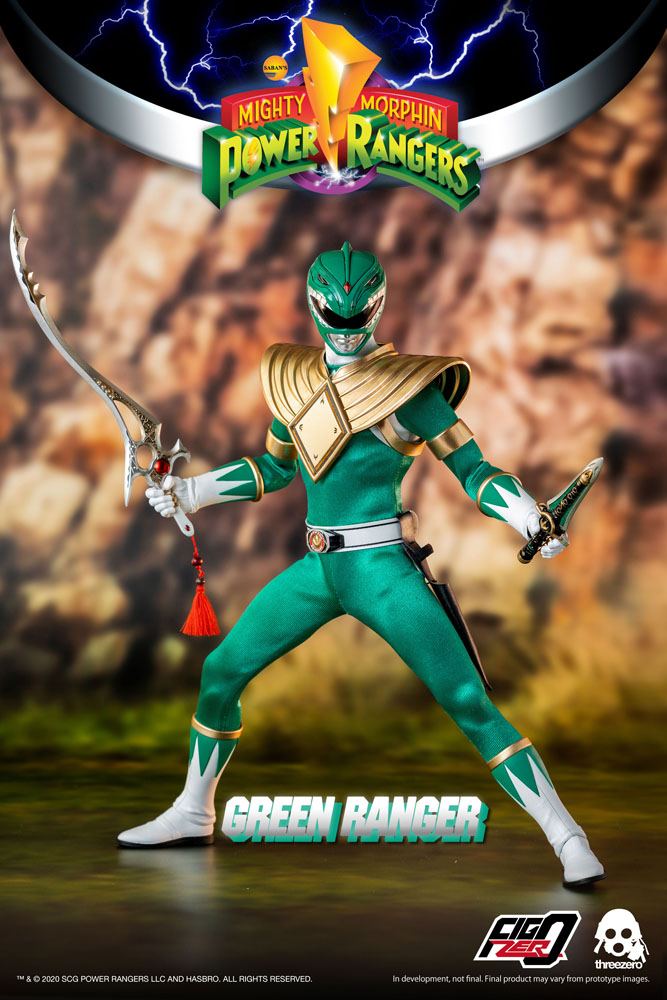 Mighty Morphin Power Rangers FigZero Action Figure 1/6 Green Ranger 30 cm