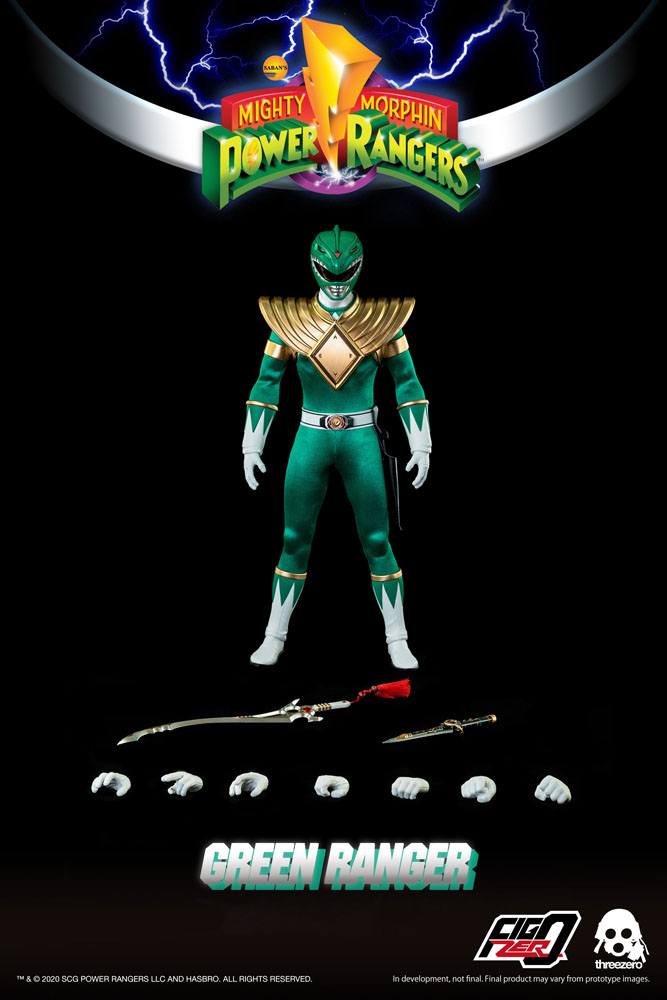 Mighty Morphin Power Rangers FigZero Action Figure 1/6 Green Ranger 30 cm
