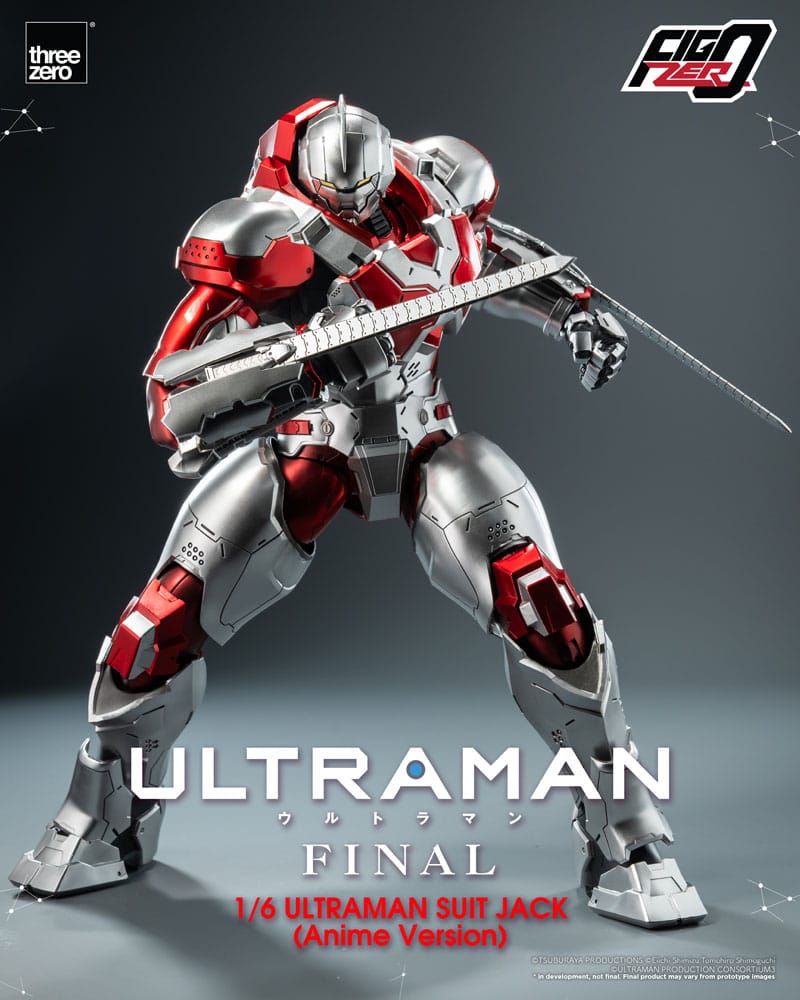 Ultraman Final FigZero Action Figure 1/6 Ultraman Suit Jack Anime Version 35 cm