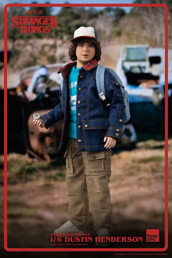 Stranger Things 1/6 Dustin Henderson Action Figure 9"
