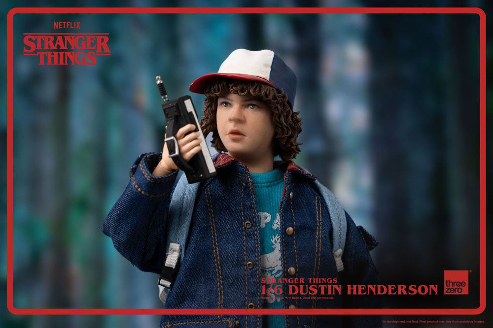 Stranger Things 1/6 Dustin Henderson Action Figure 9"