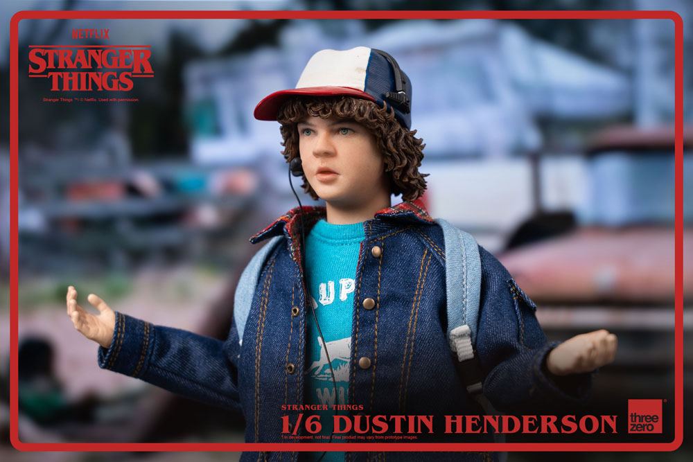 Stranger Things 1/6 Dustin Henderson Action Figure 9"