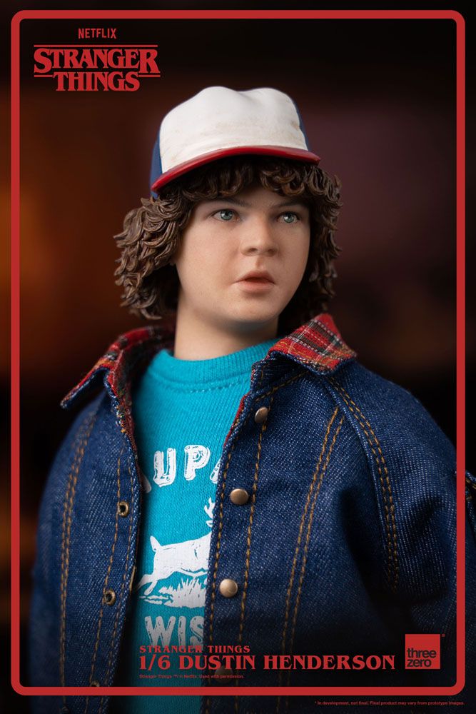 Stranger Things 1/6 Dustin Henderson Action Figure 9"