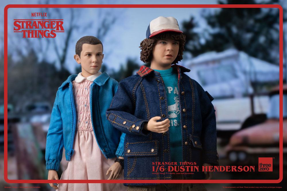 Stranger Things 1/6 Dustin Henderson Action Figure 9"