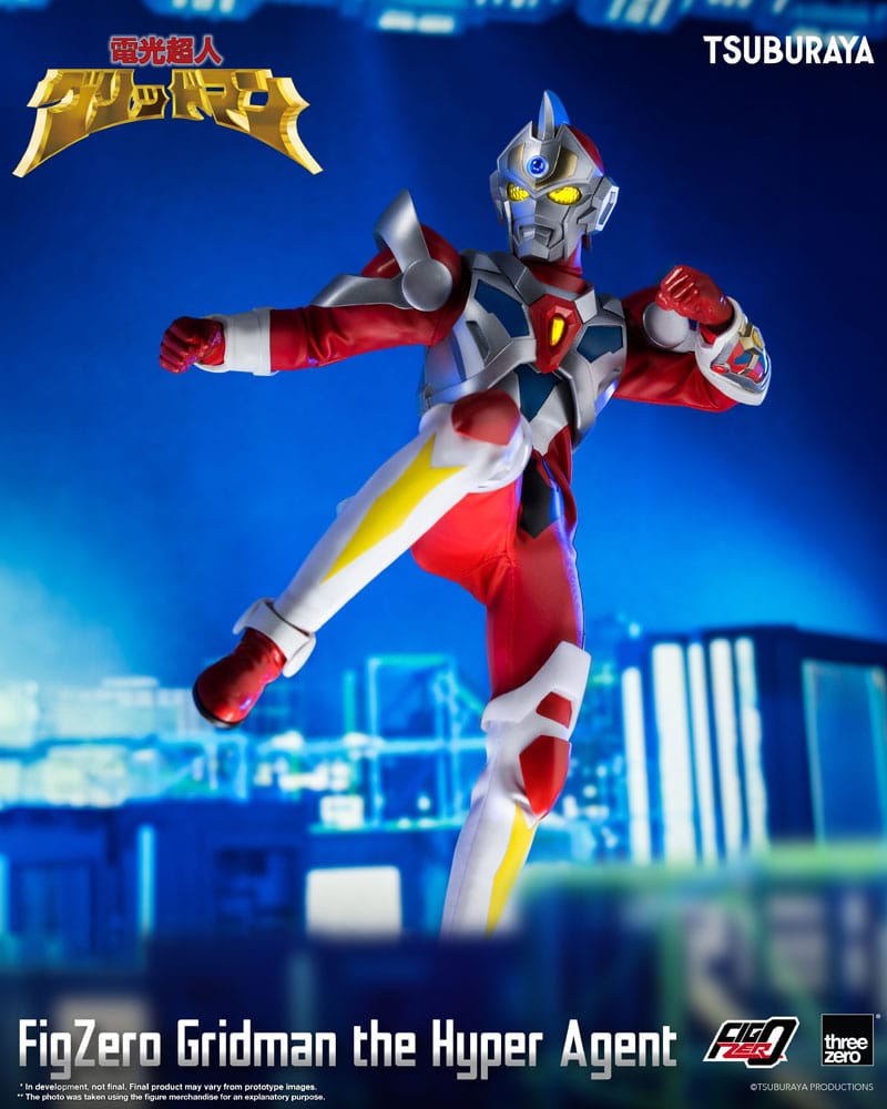 Gridman l'iperagente FigZero Action Figure Gridman l'iperagente 30 cm