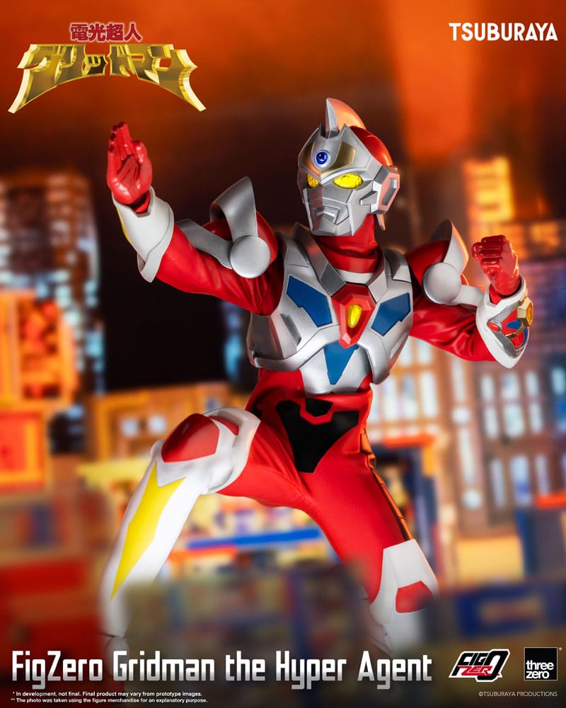 Gridman l'iperagente FigZero Action Figure Gridman l'iperagente 30 cm