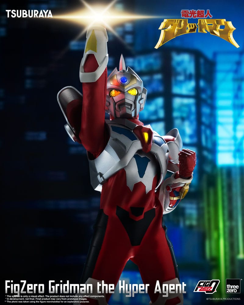 Gridman l'iperagente FigZero Action Figure Gridman l'iperagente 30 cm