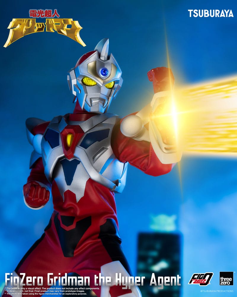 Gridman l'iperagente FigZero Action Figure Gridman l'iperagente 30 cm