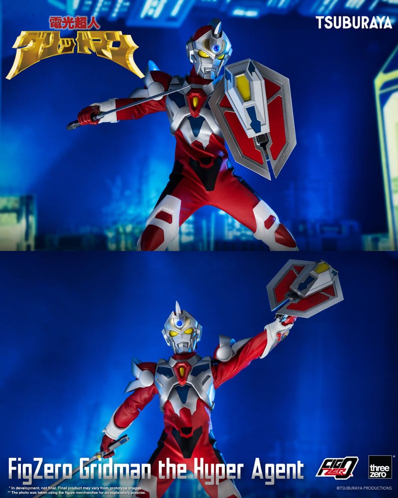 Gridman l'iperagente FigZero Action Figure Gridman l'iperagente 30 cm