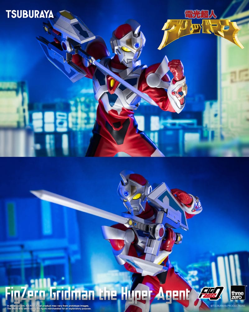 Gridman l'iperagente FigZero Action Figure Gridman l'iperagente 30 cm