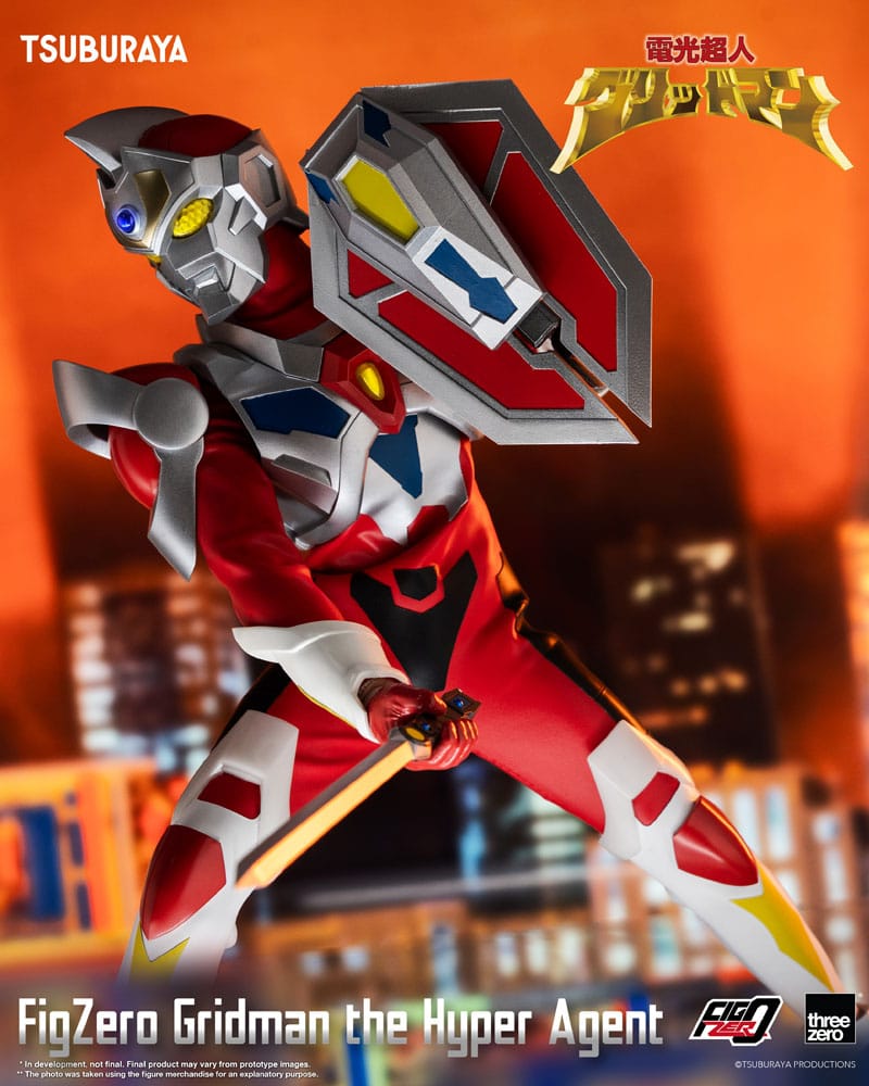 Gridman l'iperagente FigZero Action Figure Gridman l'iperagente 30 cm