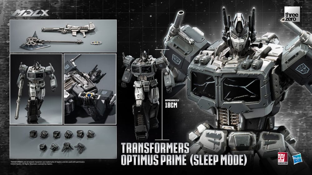 Transformers MDLX Action Figure Optimus Prime (Sleep Mode) 18 cm *exclusive heo*