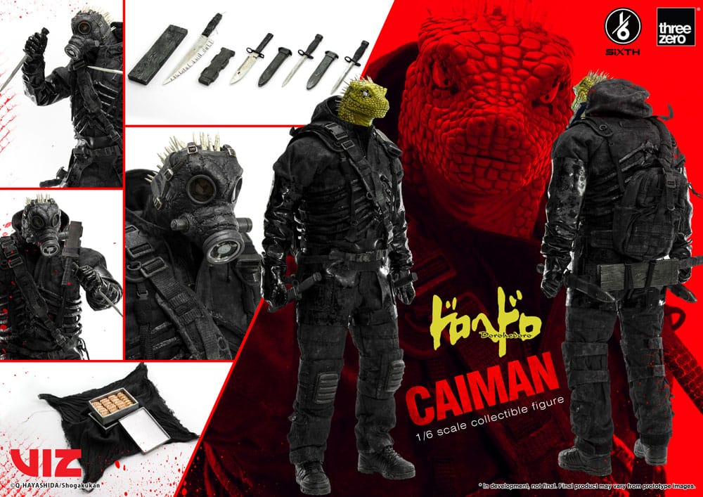 Dorohedoro FigZero Action Figure 1/6 Caiman 36 cm