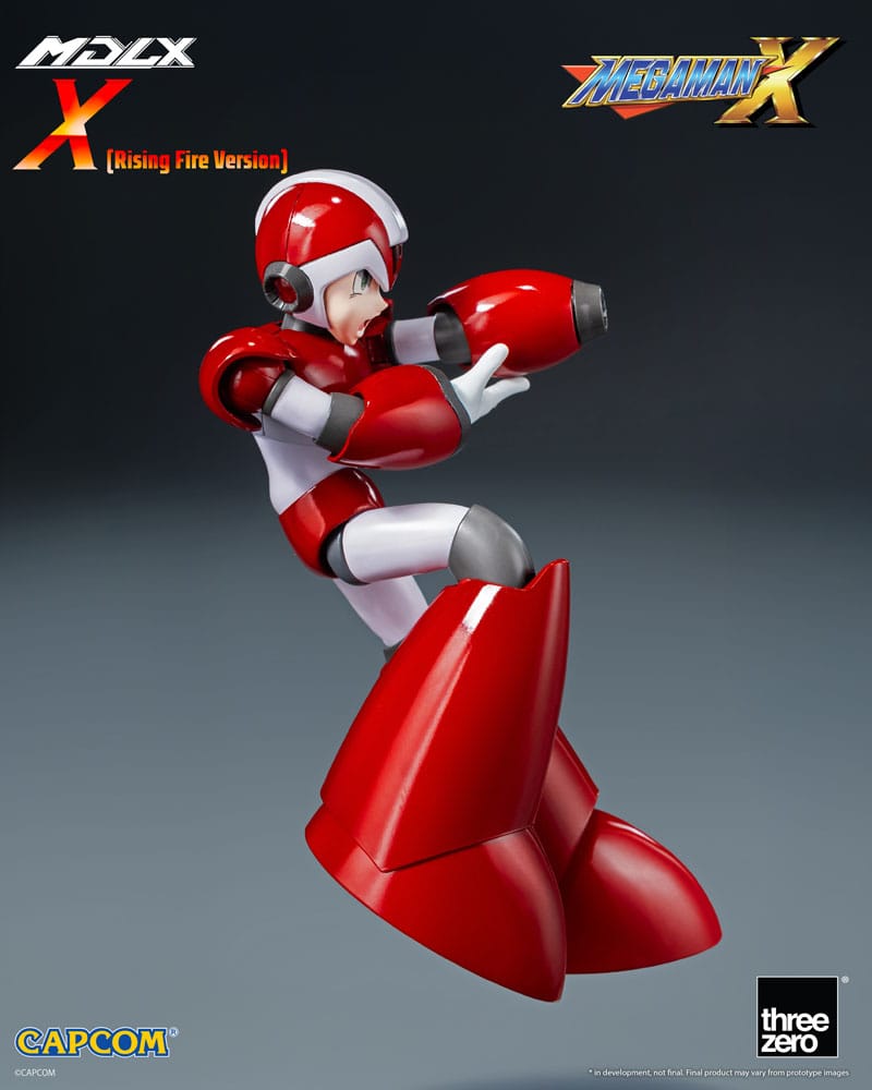 Mega Man MDLX Action Figure Rockman X / Mega Man X (Rising Fire Version) 12 cm