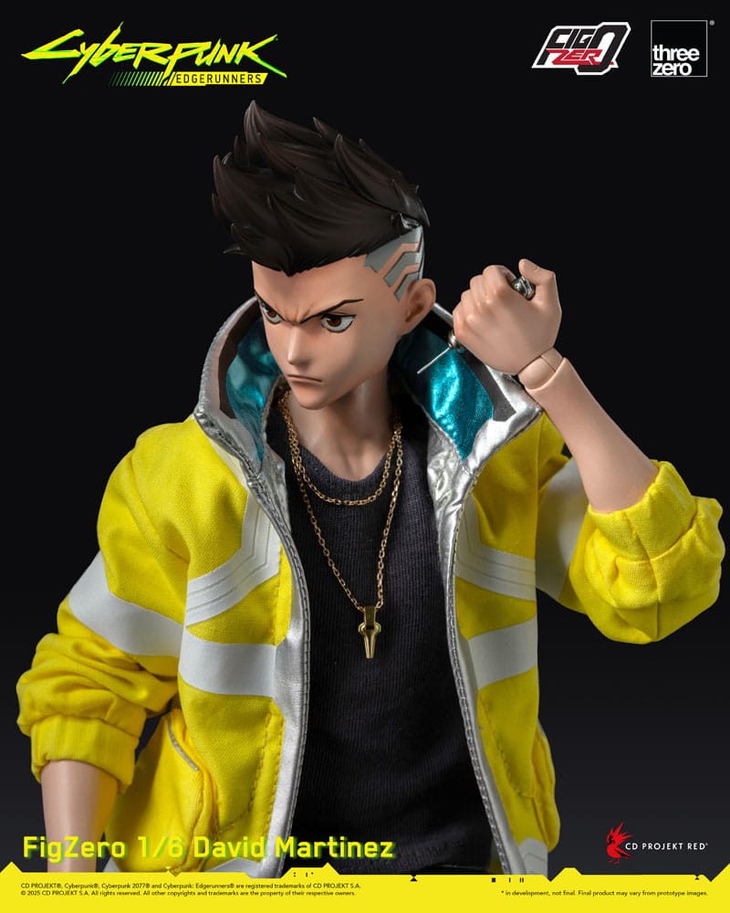 Cyberpunk: Edgerunners FigZero Action Figure 1/6 David Martinez 11 inches